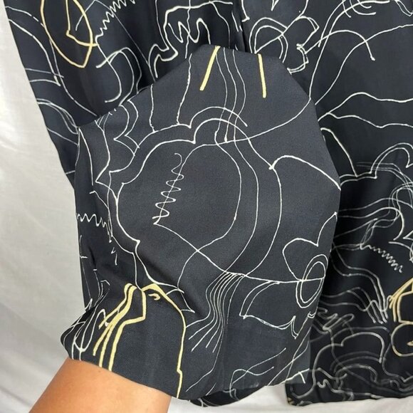 Lafayette 148 Adelphi Wide Leg Jumpsuit Womens XS Sleeveless Art To Wear - Picture 7 of 15